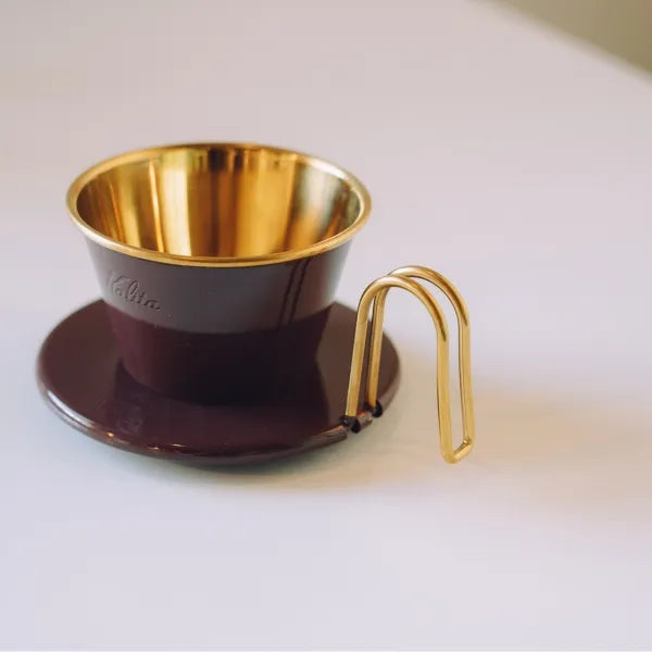 Kalita x TSUBAME 155 Wave 金屬濾杯 *COFFEE COUNTY 別注
