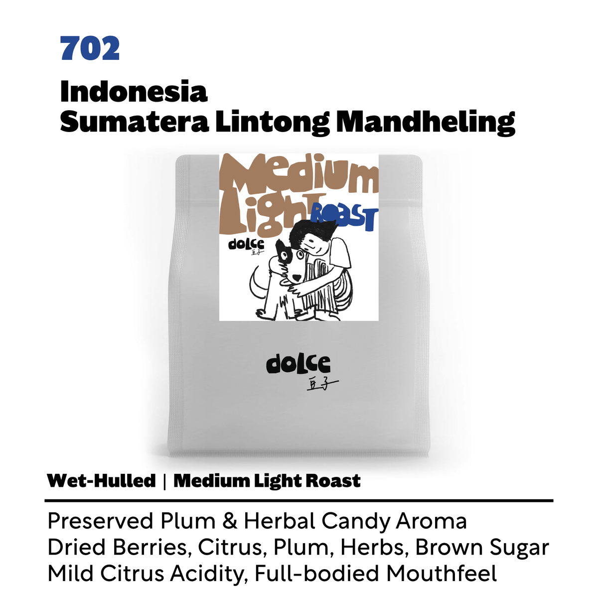 702 印尼 Sumatera Lintong Mandhelin 濕刨法 - 豆子咖啡產區豆