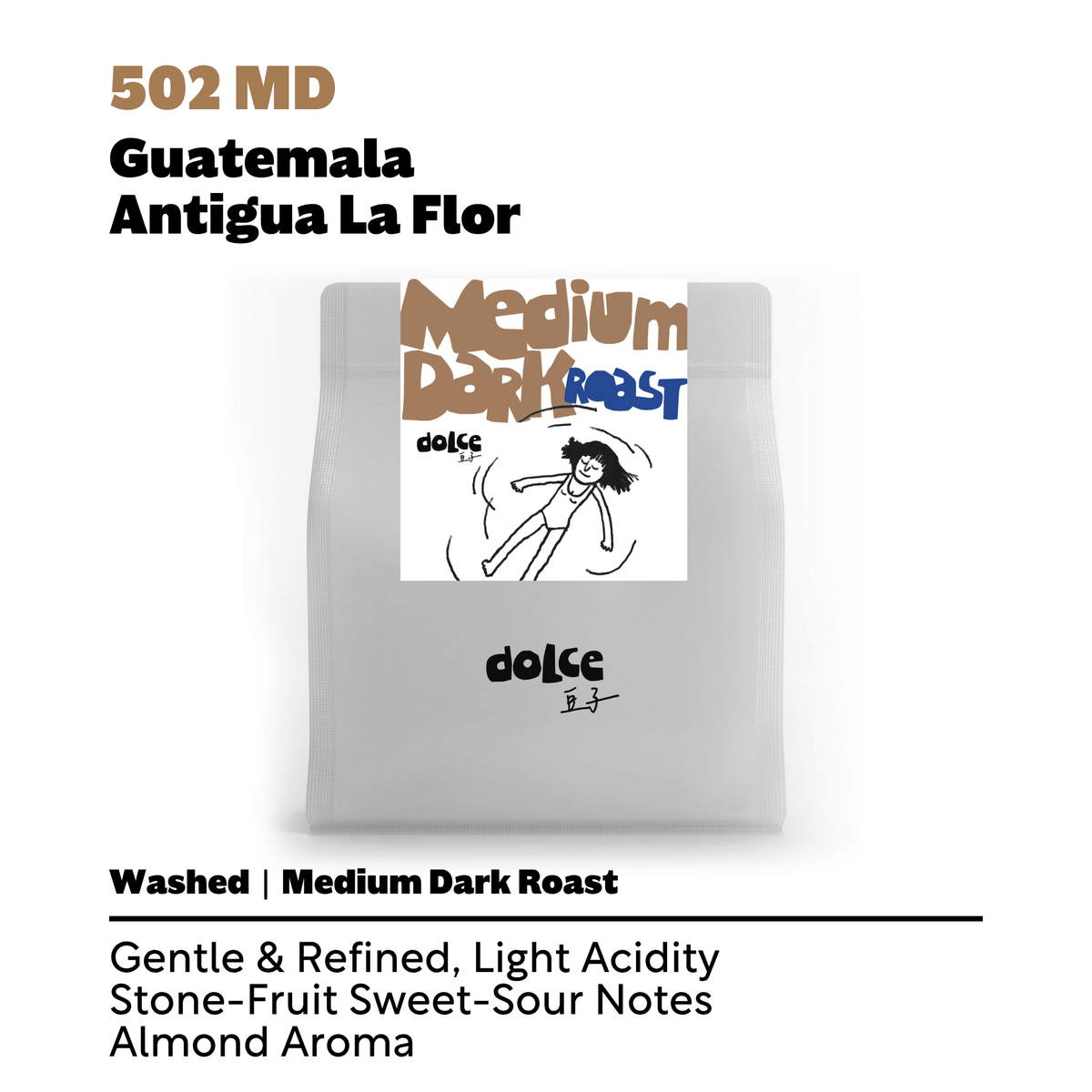 502 MD Guatemala Antigua La Flor - Dolce Coffee Single Origin