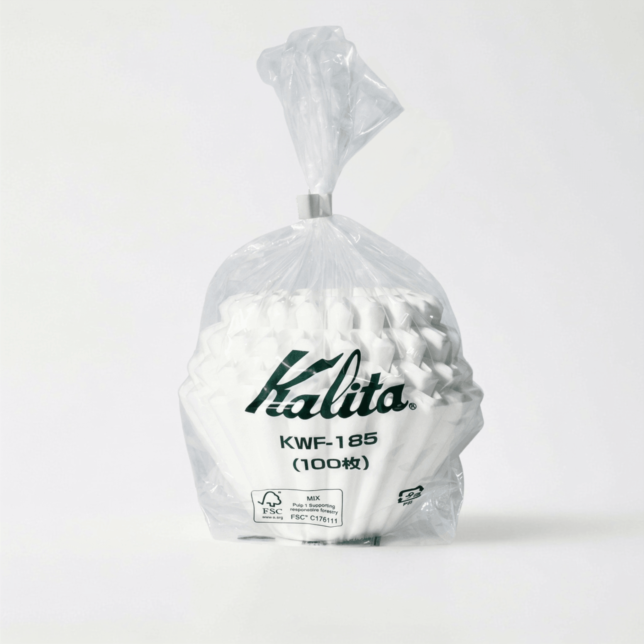 Kalita Wave Cake Filter Paper KWF185 - 100 sheets (Made in Japan)