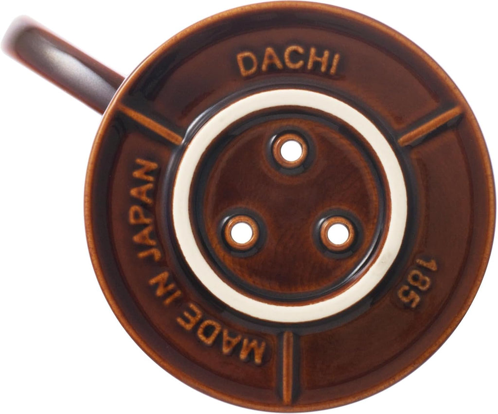 Kalita MI185 美濃燒 Wave 陶瓷濾杯  - Gloss Brown