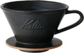 Kalita MI185 美濃燒 Wave 陶瓷濾杯  - Sand Black