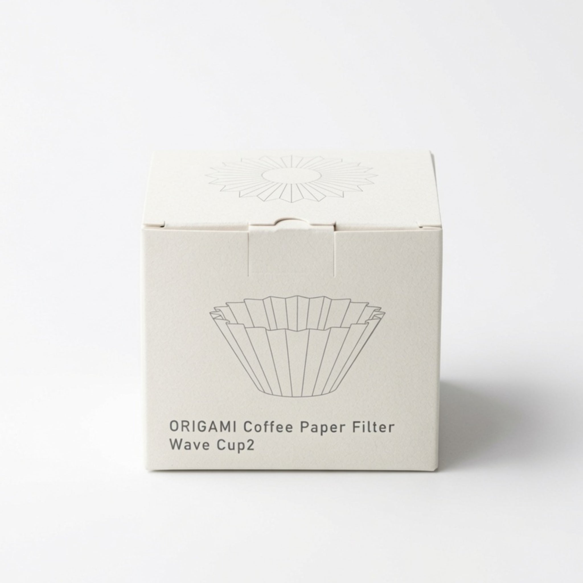 Origami Wave Cup 2 Coffee Filter Paper - 50 sheets (Made in Japan)