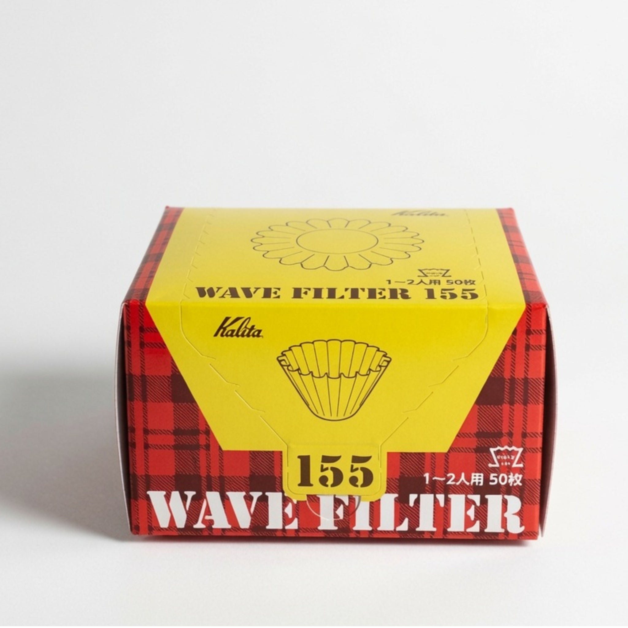 Kalita Wave Coffee Filters 155 - 50 Sheets (Made in Japan)