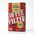 Kalita 101 濾紙 - 無漂白40張 (‬日本製造‭)‬
